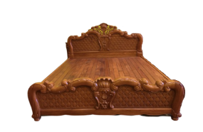 GIƯỜNG NGỦ CỔ ĐIỂN HOA LÁ TÂY TN446