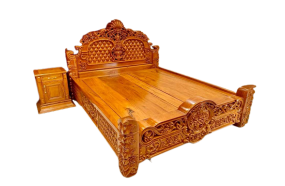 GIƯỜNG NGỦ GỖ TỰ NHIÊN SANG TRỌNG TN444