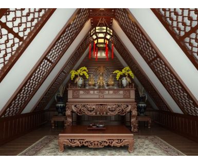 PHÒNG THỜ THIẾT KẾ TN125