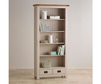 TỦ KỆ SÁCH CAO GỖ SỒI NHỎ GỌN TN487