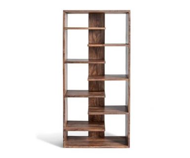 TỦ SÁCH GỖ ÓC CHÓ THIẾT KẾ TN465