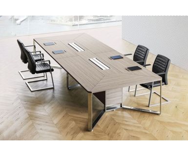 BÀN HỌP GỖ TỰ NHIÊN THIẾT KẾ SANG TRỌNG TN510