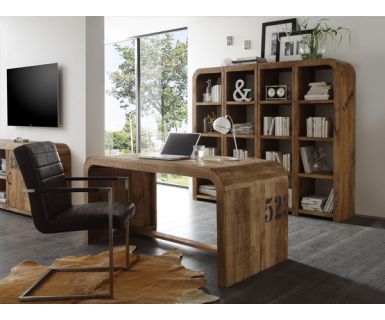 BÀN LÀM VIỆC GỖ TỰ NHIÊN GIÁ RẺ TN563
