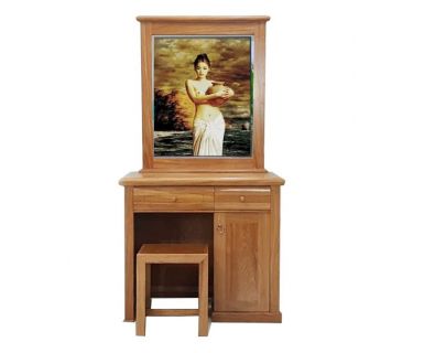BÀN TRANG ĐIỂM GỖ GÕ ĐỎ TN379