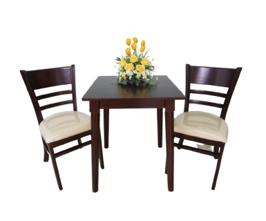 BÀN GHẾ PHÒNG NGỦ MÀU NÂU SANG TRỌNG GIÁ RẺ TN492