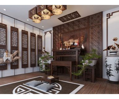 PHÒNG THỜ THIẾT KẾ TN73
