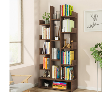KỆ SÁCH GỖ NGHỆ THUẬT TN481
