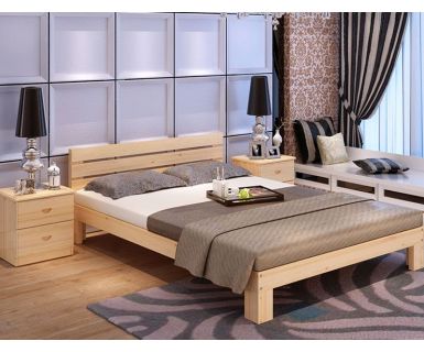 GIƯỜNG NGỦ GỖ THÔNG NGĂN KÉO TN159