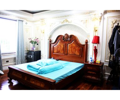 GIƯỜNG NGỦ GỖ HƯƠNG SANG TRỌNG TN80