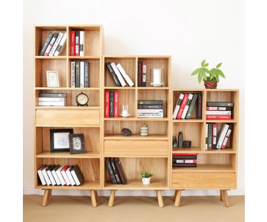KỆ SÁCH TRANG TRÍ KIỂU ĐỨNG HIỆN ĐẠI CHO PHÒNG KHÁCH TN488