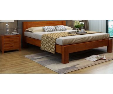 GIƯỜNG NGỦ GỖ SỒI TỰ NHIÊN TN107