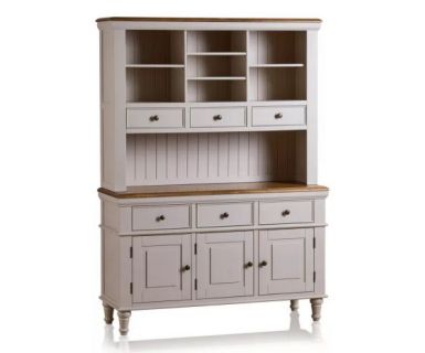 TỦ BẾP BA CÁNH GỖ SỒI TN300