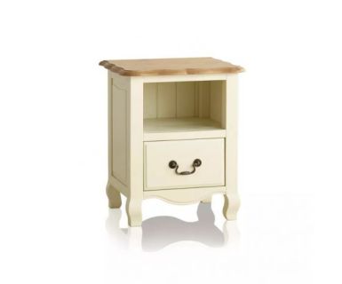 TỦ ĐẦU GIƯỜNG MỘT NGĂN KÉO GỖ SỒI TN323