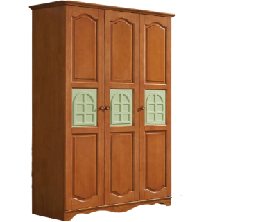 TỦ QUẦN ÁO GỖ TỰ NHIÊN NHỎ GỌN TN418