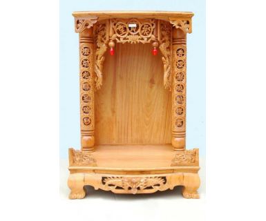 BÀN THỜ THẦN TÀI GỖ TỰ NHIÊN TN359