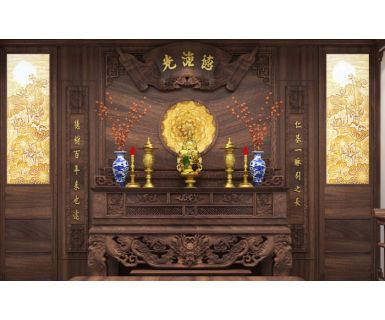 PHÒNG THỜ THIẾT KẾ TN218
